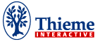 Homepage des Thieme-Verlages